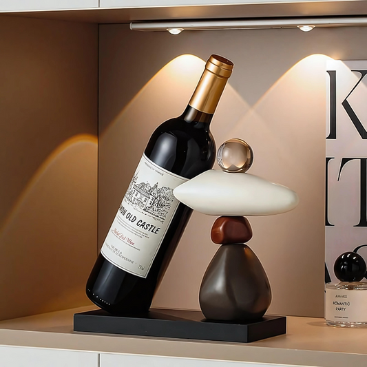 Abstract Mini Wine Display